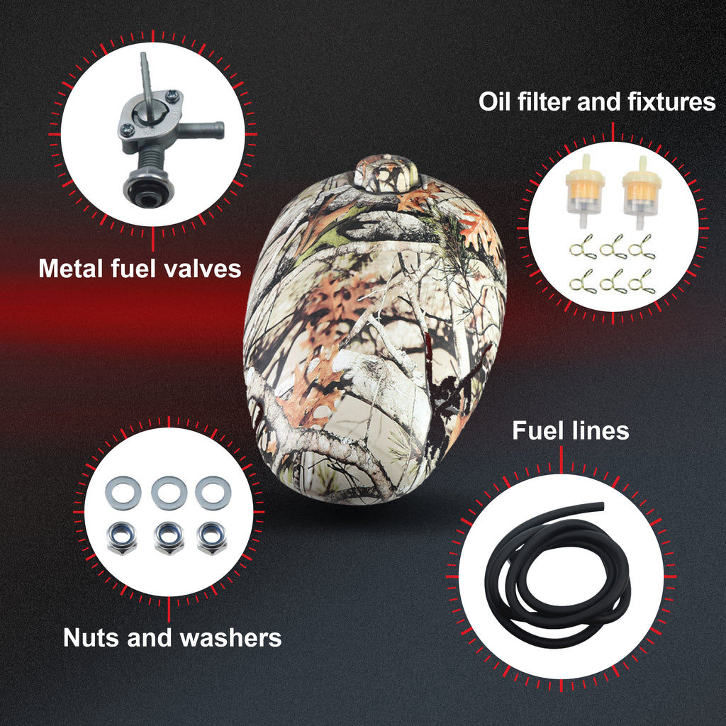 5.5L Fuel Tank for Coleman CT200U-EX Axis M200 196cc Mini Bikes