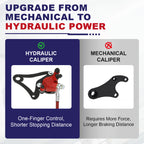 Hydraulic Brake Caliper Bracket fit for Coleman RB100 RT100 for Monster Moto MM-B80 MM-B105 GMB100 Mini Bikes
