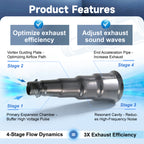 4 Stage Exhaust tip 3/4 NPT