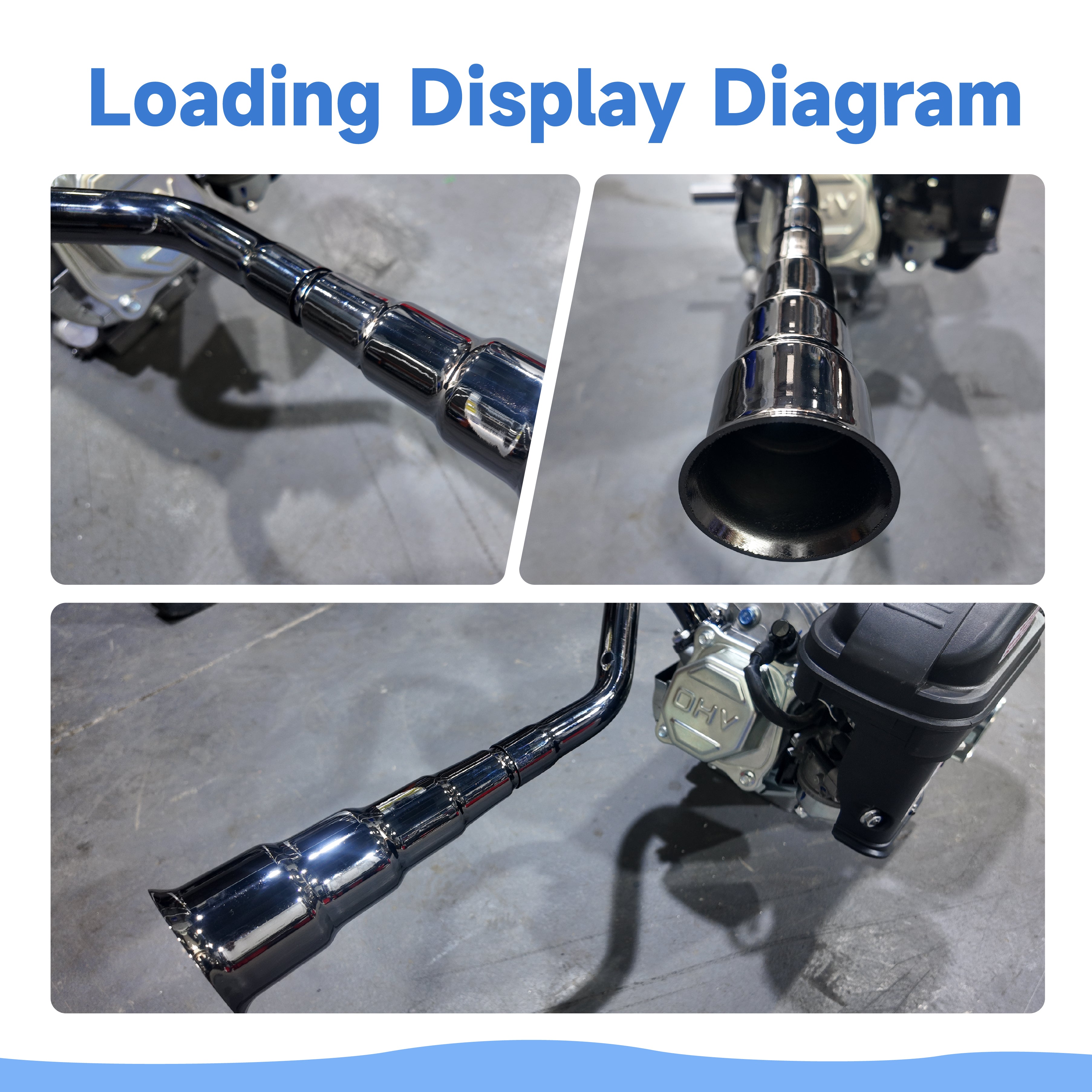4 Stage Exhaust tip 3/4 NPT Gunmetal