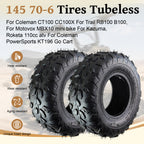 145/70-6 Tires Tubeless