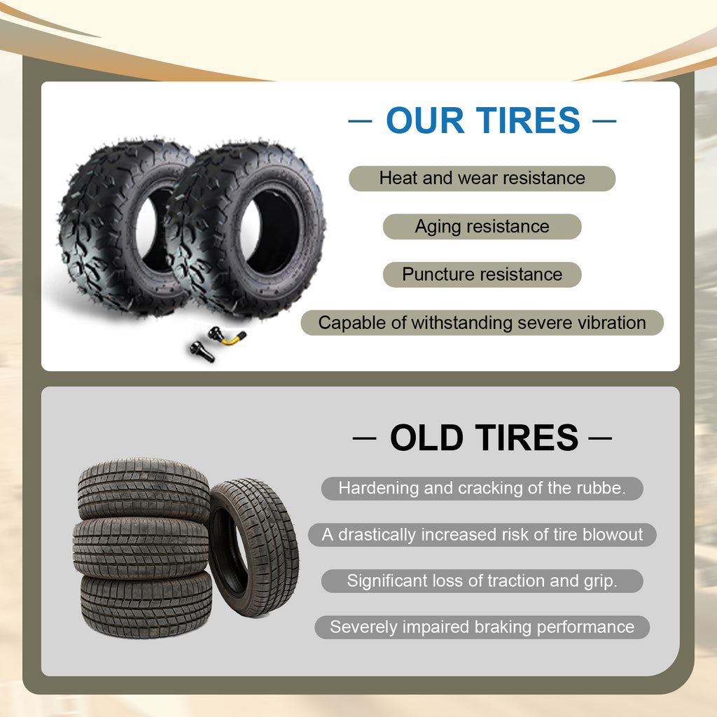145/70-6 Tires Tubeless