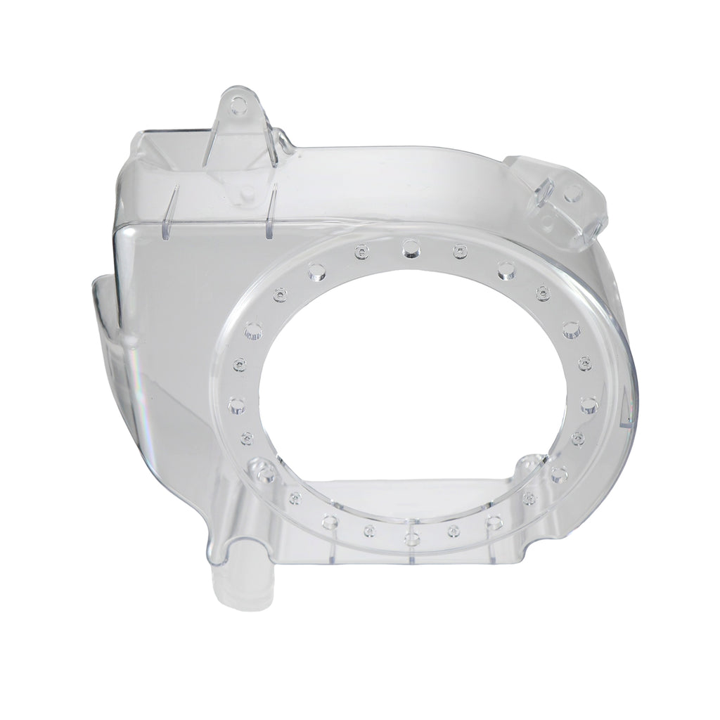 Clear Polycarbonate Recoil Fan Cover Shroud fit for Predator 212cc Hemi/Non-Hemi for Honda GX160/GX200 for Hisun 196cc Engines for Coleman B200R CT200U BT200X KT196 Go Kart Mini Bike