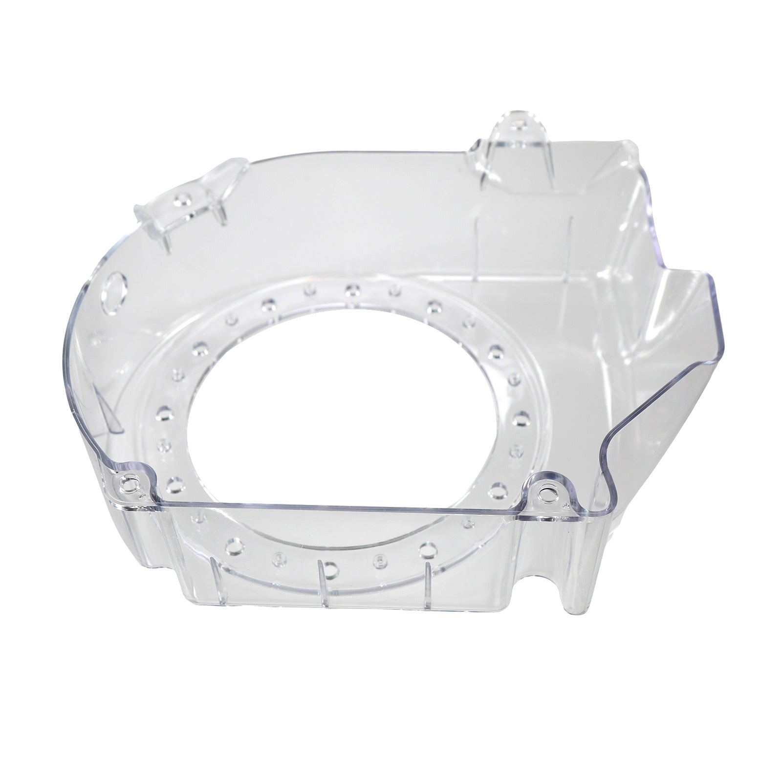 Clear Polycarbonate Recoil Fan Cover Shroud fit for Predator 212cc Hemi/Non-Hemi for Honda GX160/GX200 for Hisun 196cc Engines for Coleman B200R CT200U BT200X KT196 Go Kart Mini Bike