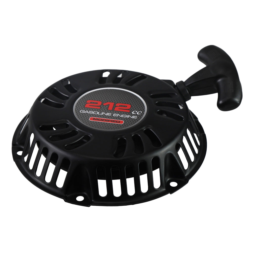 Upgrade Pull Start Recoil Starter Assembly fit for Predator 212cc 196cc Engines for Coleman CT200U Minibikes, Go Karts