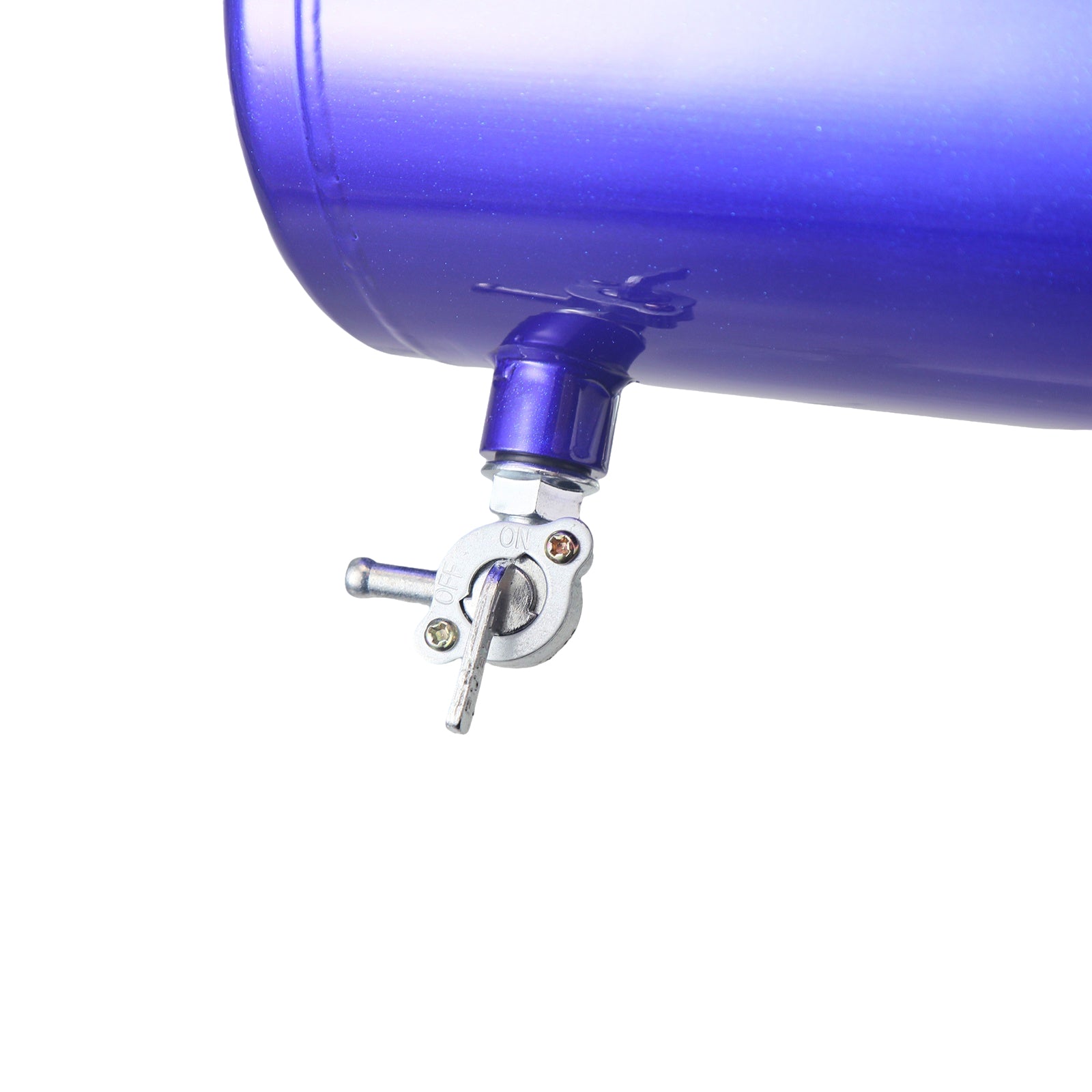 Upgraded 10x4.5" Aluminum alloy welding Gas Fuel Tank Cylinder(Premium Glossy Paint ) For Predator 212cc 196cc/6.5HP Go Kart and Gas Mini Bike,For Coleman CT200U BT200X CT200u-ex
