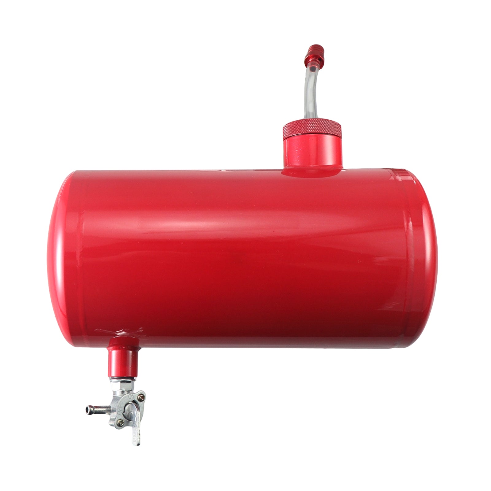 Upgraded 10x4.5" Aluminum alloy welding Gas Fuel Tank Cylinder(Premium Glossy Paint ) For Predator 212cc 196cc/6.5HP Go Kart and Gas Mini Bike,For Coleman CT200U BT200X CT200u-ex