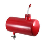Upgraded 10x4.5" Aluminum alloy welding Gas Fuel Tank Cylinder(Premium Glossy Paint ) For Predator 212cc 196cc/6.5HP Go Kart and Gas Mini Bike,For Coleman CT200U BT200X CT200u-ex