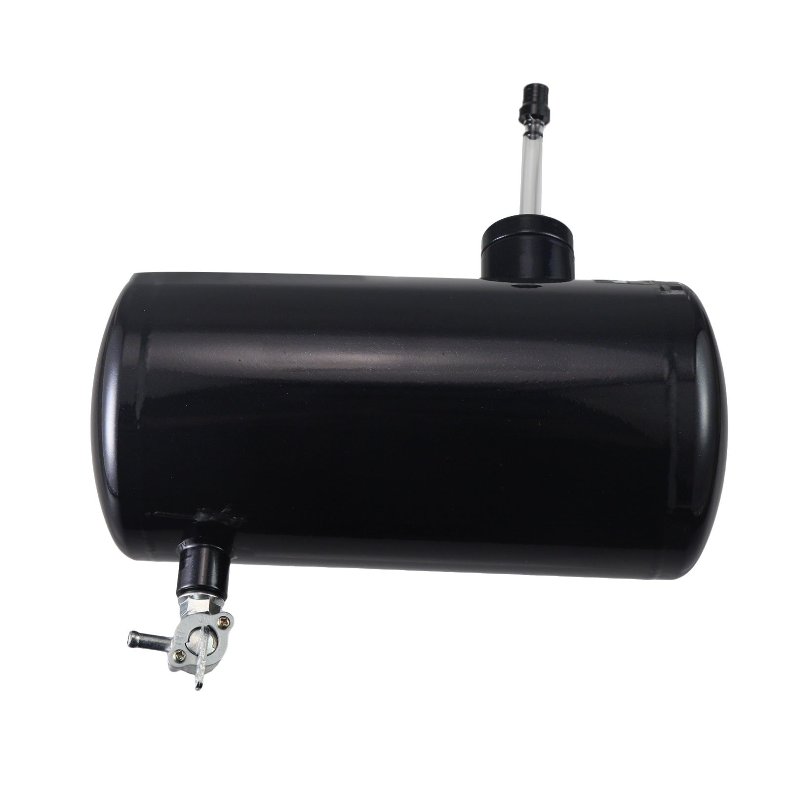 Upgraded 10x4.5" Aluminum alloy welding Gas Fuel Tank Cylinder(Premium Glossy Paint ) For Predator 212cc 196cc/6.5HP Go Kart and Gas Mini Bike,For Coleman CT200U BT200X CT200u-ex