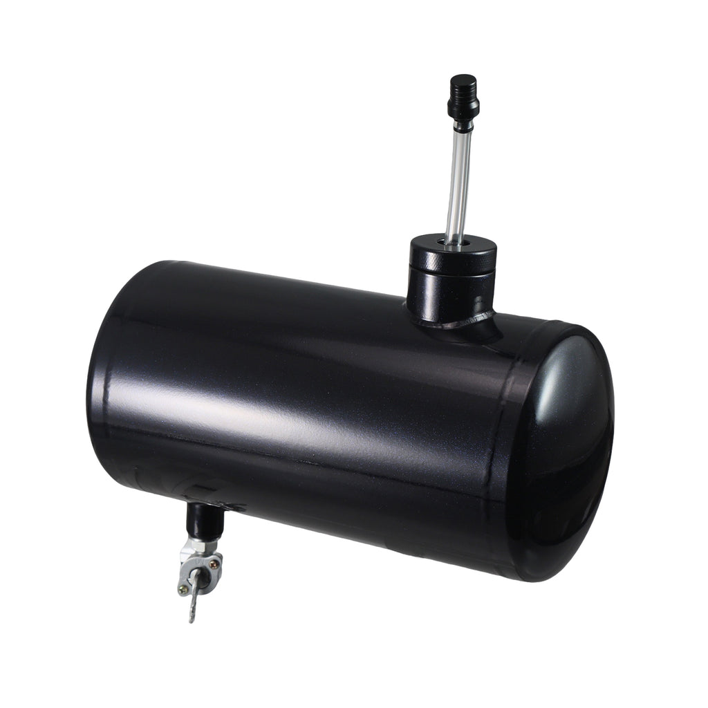 Upgraded 10x4.5" Aluminum alloy welding Gas Fuel Tank Cylinder(Premium Glossy Paint ) For Predator 212cc 196cc/6.5HP Go Kart and Gas Mini Bike,For Coleman CT200U BT200X CT200u-ex