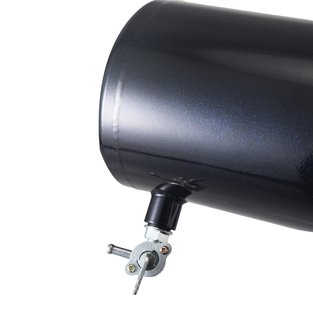 Upgraded 10x4.5" Aluminum alloy welding Gas Fuel Tank Cylinder(Premium Glossy Paint ) For Predator 212cc 196cc/6.5HP Go Kart and Gas Mini Bike,For Coleman CT200U BT200X CT200u-ex