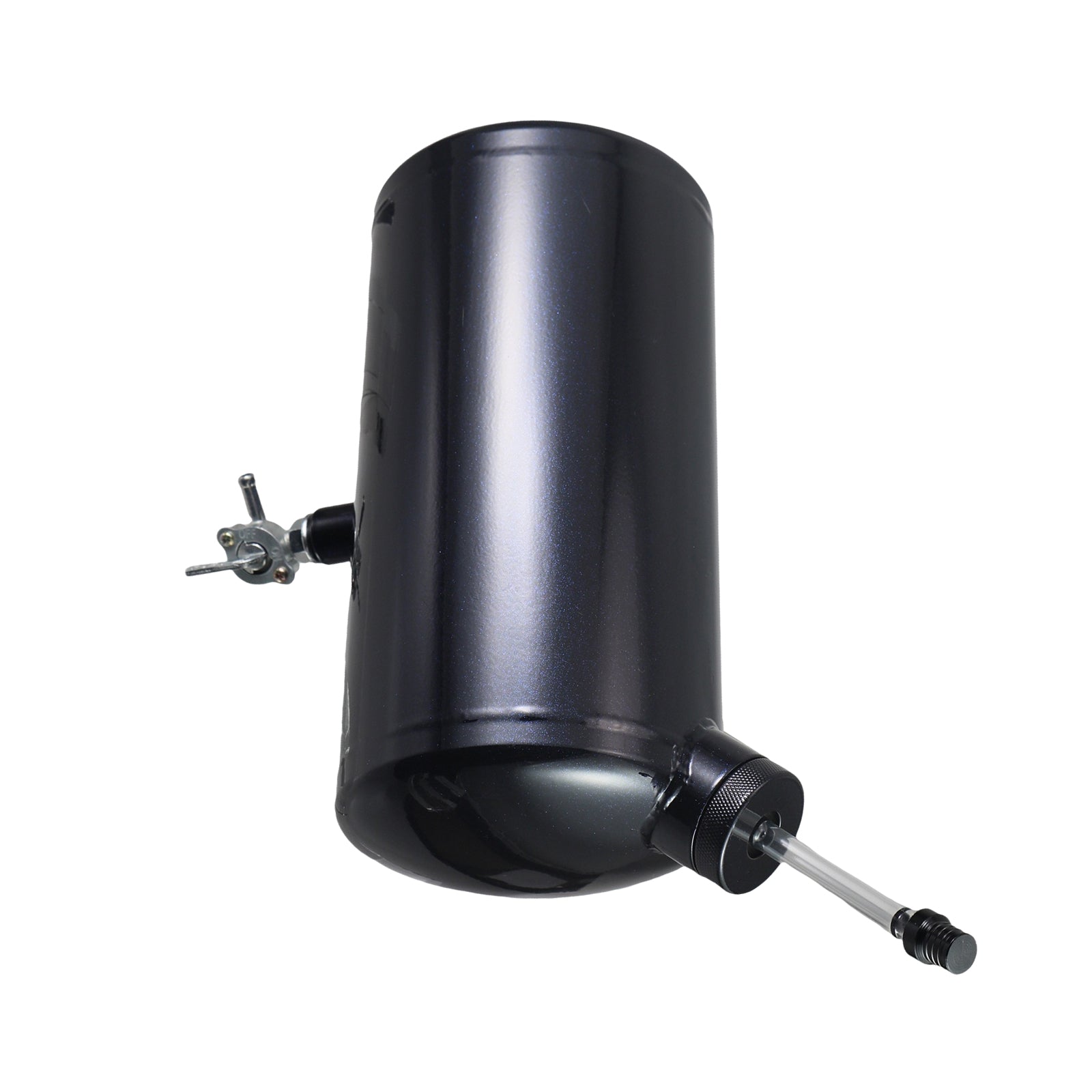 Upgraded beveled design 10x4.5" Aluminum alloy welding Gas Fuel Tank Cylinder(Premium Glossy Paint Finish ) For Predator 212cc 196cc/6.5HP Go Kart & Mini Bike,For Coleman CT200U BT200X CT200u-ex