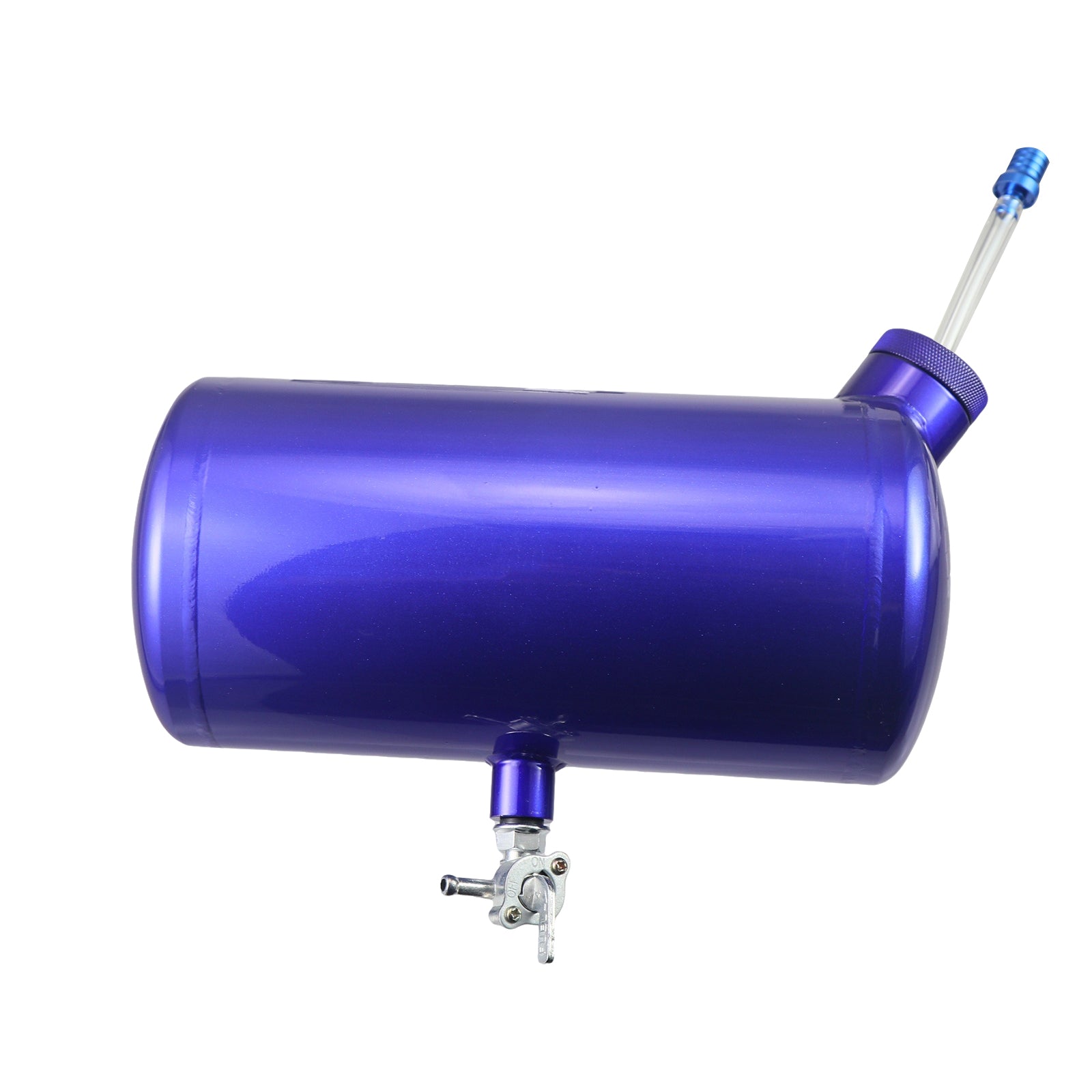 Upgraded beveled design 10x4.5" Aluminum alloy welding Gas Fuel Tank Cylinder(Premium Glossy Paint Finish ) For Predator 212cc 196cc/6.5HP Go Kart & Mini Bike,For Coleman CT200U BT200X CT200u-ex