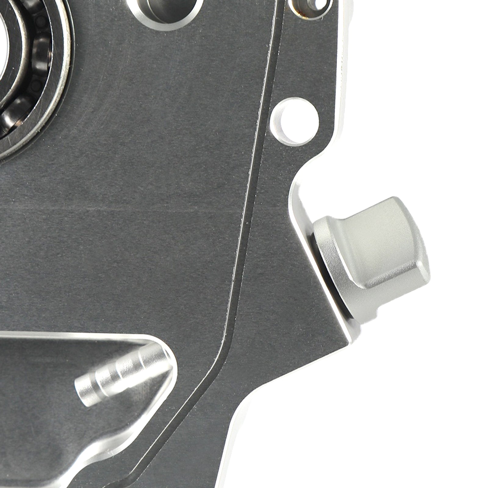 Upgraded Dual Bearing Billet Aluminum Sidecover