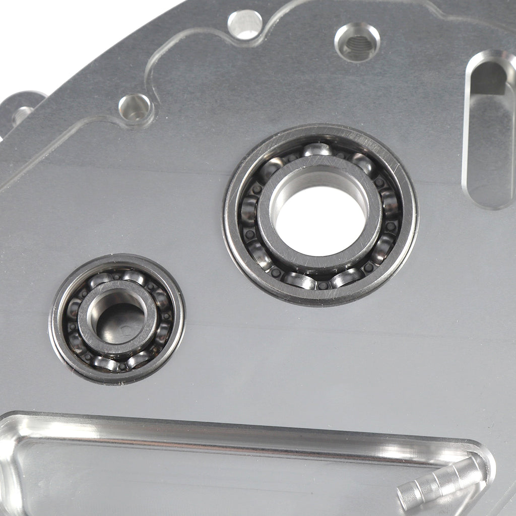 Upgraded Dual Bearing Billet Aluminum Sidecover