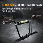7/8 Mini Bike Handlebars 14" Ape Hanger