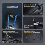 7/8 Mini Bike Handlebars 14" Ape Hanger