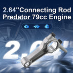 2.64" Connecting Rod for Predator 79cc 69733