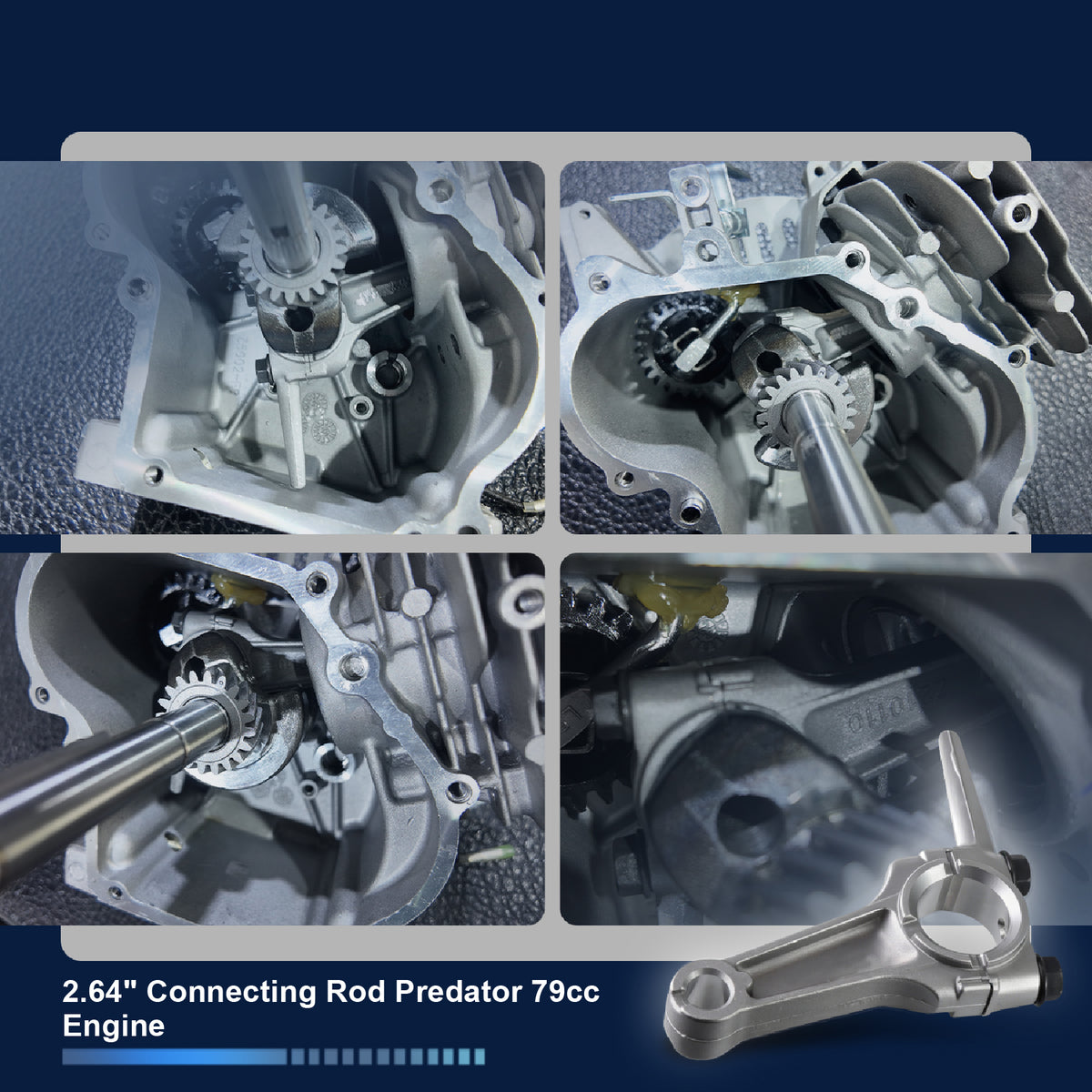 2.64" Connecting Rod for Predator 79cc 69733