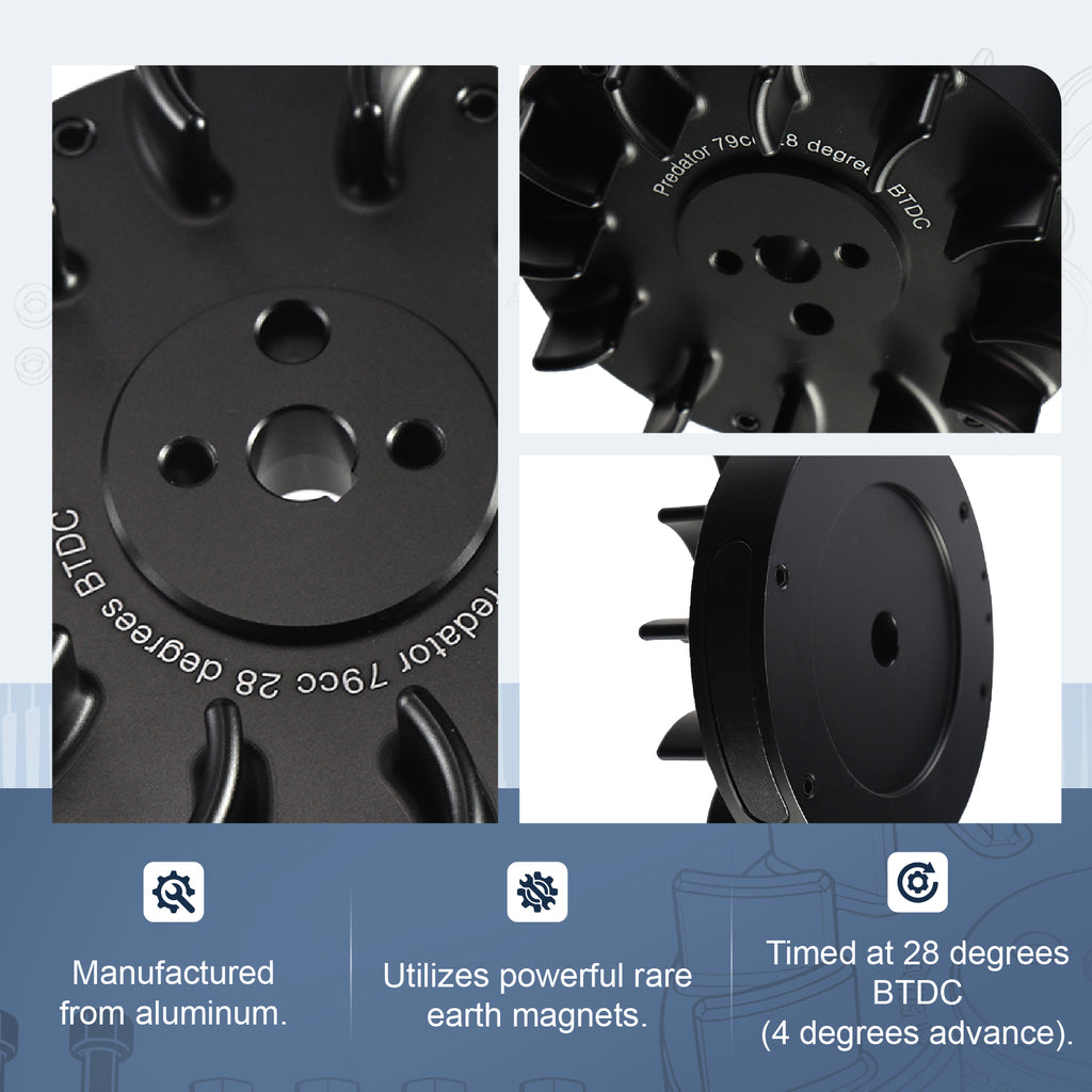 Billet Flywheel for Predator 79cc 98cc