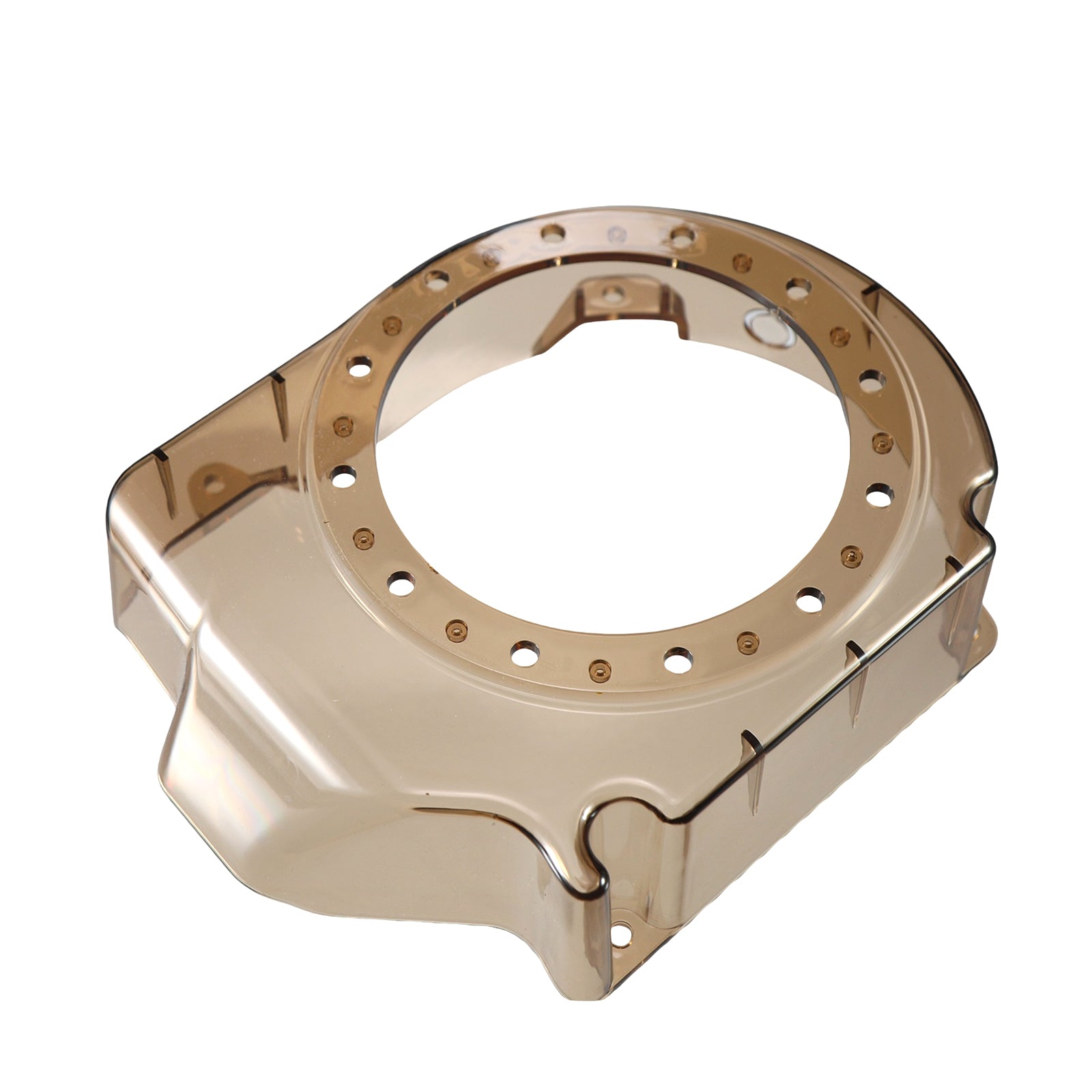 Clear Brown Polycarbonate Recoil Fan Cover Shroud fit for Predator 212cc Hemi/Non-Hemi for Honda GX160/GX200 for Hisun 196cc Engines for Coleman B200R CT200U BT200X KT196 Go Kart Mini Bike