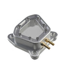 Tall Clear Billet Silver Valve Cover For Predator 212 Non-Hemi GX200 Go Kart