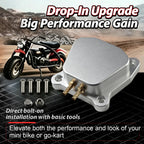 Billet Raised Valve Cover for Predator 212cc 196cc Non-Hemi