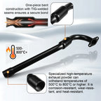 Exhaust Pipe with Cavity For Predator 79cc 98cc  Coleman CT100U