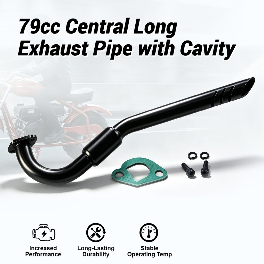Central 98cc Exhaust Pipe For FRP GMB100 Coleman CT100U