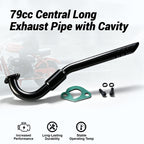 Central 98cc Exhaust Pipe For FRP GMB100 Coleman CT100U