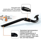 Central 98cc Exhaust Pipe For FRP GMB100 Coleman CT100U