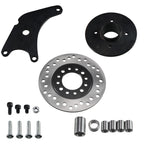 Mini Bike Rear Drum to Disc Hydraulic Brake Conversion