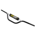 7/8" 22mm Dirt Pit Bike Handlebars with Crossbar & Foam Pad Black