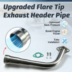 3 Stage Exhaust Header Pipe For Predator 212cc