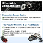 3 Stage Exhaust Header Pipe For Predator 212cc