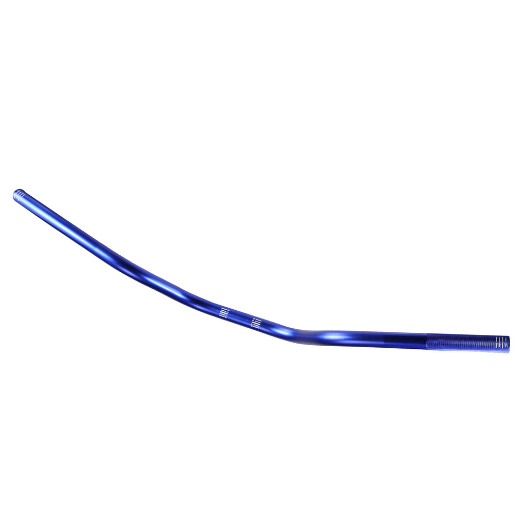 7/8" 22mm Dirt Pit Bike Handlebars with Crossbar & Foam Pad Blue