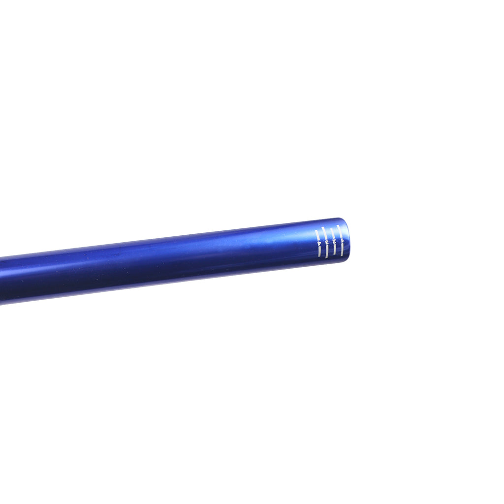 7/8" 22mm Dirt Pit Bike Handlebars with Crossbar & Foam Pad Blue