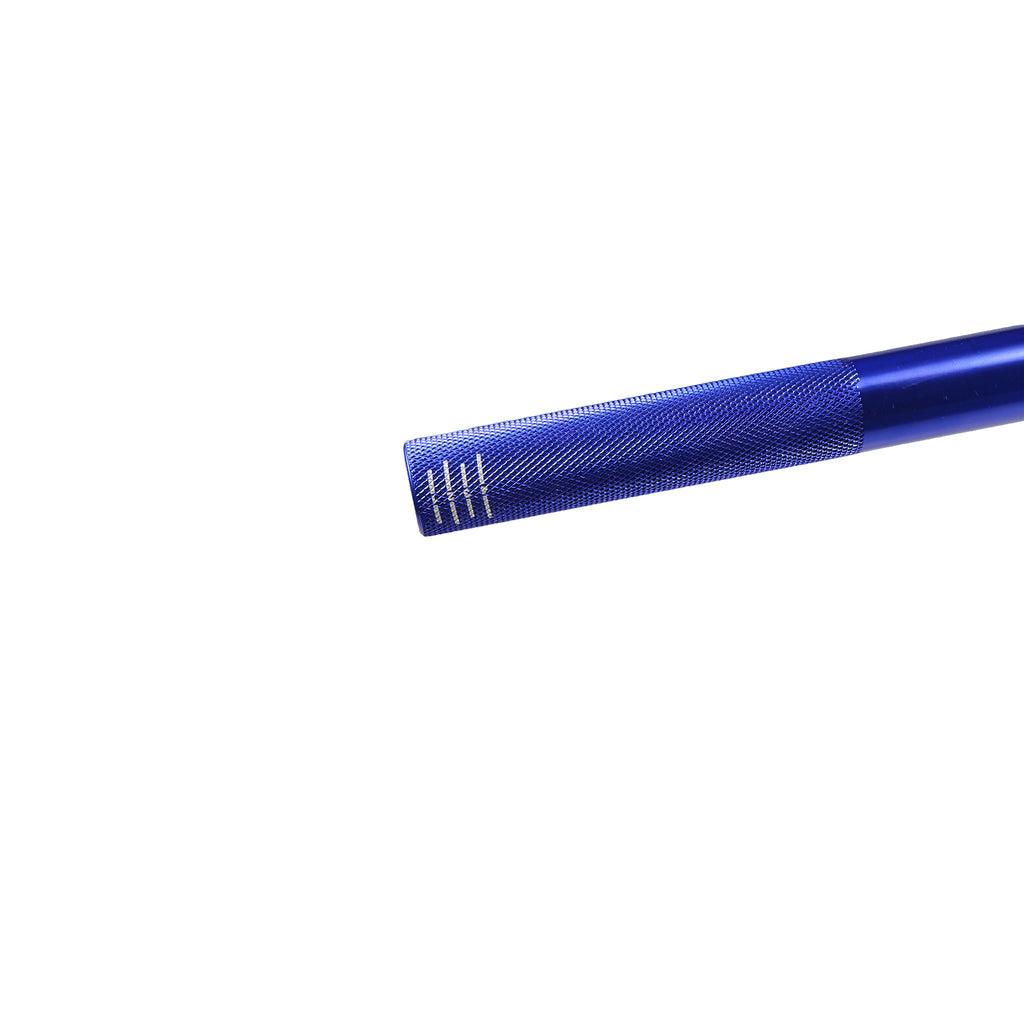 7/8" 22mm Dirt Pit Bike Handlebars with Crossbar & Foam Pad Blue