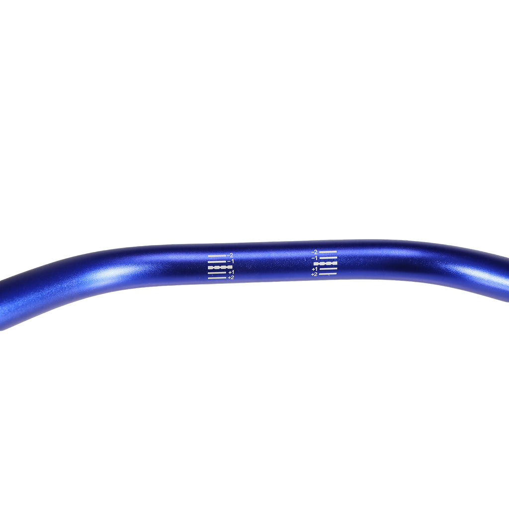 7/8" 22mm Dirt Pit Bike Handlebars with Crossbar & Foam Pad Blue