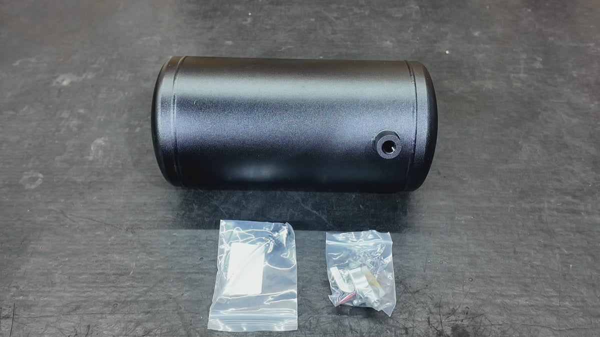 10" x 4.5" Aluminum Fuel Tank for 196cc/212cc Mini Bikes & Go Karts