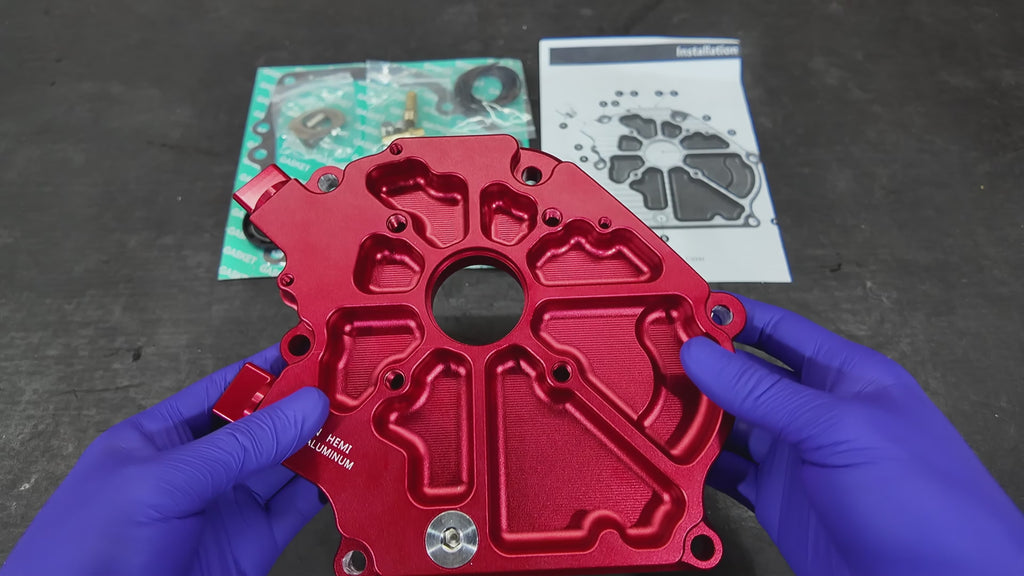 Dual Bearing Billet Side Cover Non-Hemi