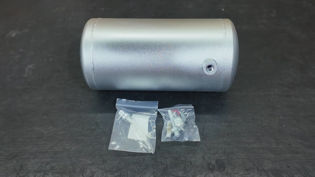 10" x 4.5" Aluminum Fuel Tank for 196cc/212cc Mini Bikes & Go Karts