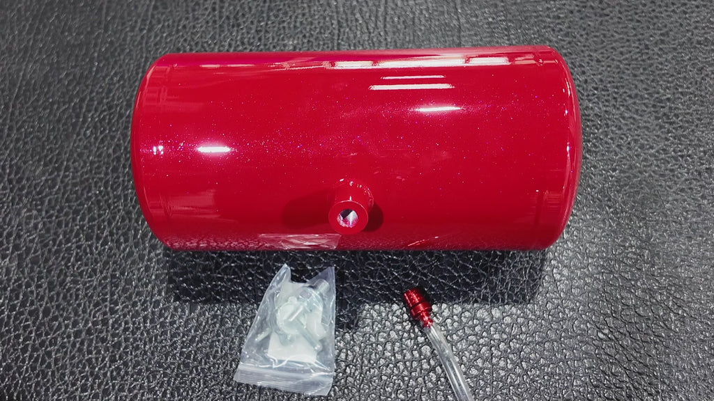 Upgraded beveled design 10x4.5" Aluminum alloy welding Gas Fuel Tank Cylinder(Premium Glossy Paint Finish ) For Predator 212cc 196cc/6.5HP Go Kart & Mini Bike,For Coleman CT200U BT200X CT200u-ex
