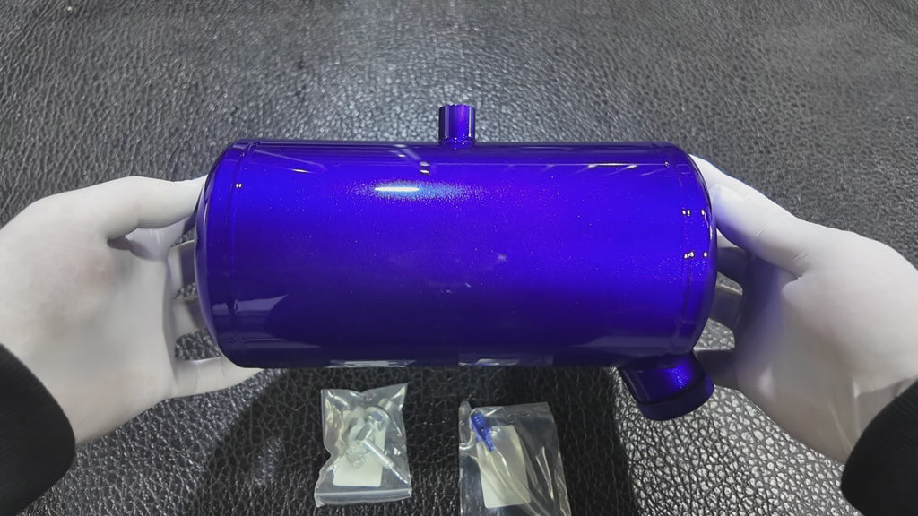 Upgraded beveled design 10x4.5" Aluminum alloy welding Gas Fuel Tank Cylinder(Premium Glossy Paint Finish ) For Predator 212cc 196cc/6.5HP Go Kart & Mini Bike,For Coleman CT200U BT200X CT200u-ex