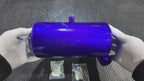 Upgraded beveled design 10x4.5" Aluminum alloy welding Gas Fuel Tank Cylinder(Premium Glossy Paint Finish ) For Predator 212cc 196cc/6.5HP Go Kart & Mini Bike,For Coleman CT200U BT200X CT200u-ex